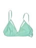 Express Solid Green Swimsuit Top Size M - photo 1