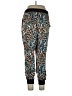 Monroe and Main Animal Print Blue Casual Pants Size 0X - photo 2