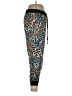 Monroe and Main Animal Print Blue Casual Pants Size 0X - photo 4