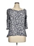 Unique Spectrum 100% Rayon Blue 3/4 Sleeve Blouse Size 1X - photo 1
