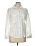 Zara Basic Ivory Long Sleeve Button-Down Shirt Size L - photo 1