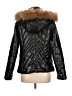 Unbranded 100% Polyamide Solid Black Snow Jacket Size L - photo 2