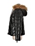 Unbranded 100% Polyamide Solid Black Snow Jacket Size L - photo 5