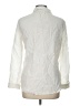 Zara Basic Ivory Long Sleeve Button-Down Shirt Size L - photo 2