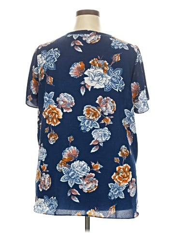 Meri Skye Short Sleeve Blouse (view 2)