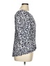 Unique Spectrum 100% Rayon Blue 3/4 Sleeve Blouse Size 1X - photo 4