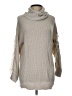 Mud Pie 100% Acrylic Tan Turtleneck Sweater Size 12 - 14 - photo 1