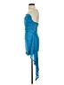 Shein 100% Polyamide Blue Cocktail Dress Size 4 - photo 5