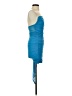 Shein 100% Polyamide Blue Cocktail Dress Size 4 - photo 4
