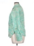 J.Crew Collection Paisley Green Long Sleeve Button-Down Shirt Size 14 - photo 5