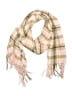 Unbranded 100% Acrylic Plaid Pink Scarf One size - photo 1