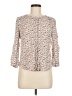 Hinge 100% Rayon Ivory 3/4 Sleeve Blouse Size M - photo 1