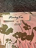 Monday Fun 100% Polyester Print Ivory 3/4 Sleeve Blouse Size 2X - photo 7