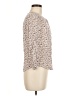 Hinge 100% Rayon Ivory 3/4 Sleeve Blouse Size M - photo 4