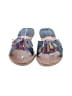Assorted Brands Tropical Color Block Solid Blue Teal Sandals Size 7 (slim) - photo 2