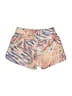 Active by Old Navy 100% Polyester Print Tan Athletic Shorts Size 6 - 7 - photo 2