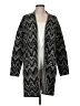 Lucky Brand Chevron-herringbone Gray Coat Size M - photo 1