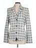 CAbi Checkered-gingham Gray Blazer Size 10 - photo 1