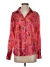 Zara Floral Pink Long Sleeve Blouse Size S - photo 1