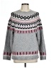 DKNY Jeans Argyle Gray Pullover Sweater Size L - photo 1