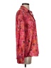 Zara Floral Pink Long Sleeve Blouse Size S - photo 4