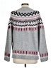 DKNY Jeans Argyle Gray Pullover Sweater Size L - photo 2