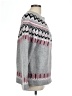 DKNY Jeans Argyle Gray Pullover Sweater Size L - photo 4