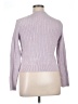Calligraphie Purple Turtleneck Sweater Size XL - photo 1