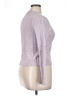 Calligraphie Purple Turtleneck Sweater Size XL - photo 5