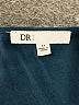 DR2 100% Polyester Blue Short Sleeve Blouse Size 3X - photo 7