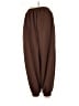 Assorted Brands 100% Polyester Brown Casual Pants Size L - photo 2