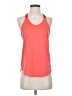 Nike 100% Polyester Orange Active Tank Size S - photo 1