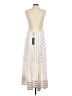 BCBGMAXAZRIA 100% Polyester Stripes Ivory White Casual Dress Size S - photo 2