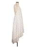 BCBGMAXAZRIA 100% Polyester Stripes Ivory White Casual Dress Size S - photo 4