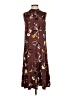 DR2 Print Brown Casual Dress Size S - photo 1