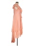 Torrid 100% Polyester Orange Casual Dress Size 10 - photo 4