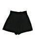 Zara 100% Polyester Solid Black Shorts Size XS - photo 1