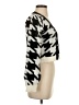 Studio 19 Houndstooth Silver Cardigan Size XS - photo 4