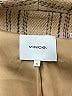 Vince. Plaid Tan Coat Size XS - photo 6