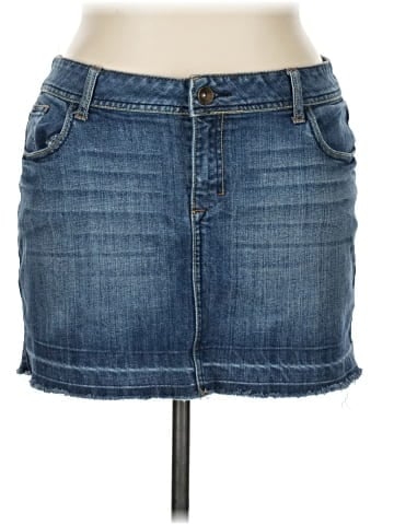 Apt. 9 Denim Skirt (view 1)
