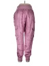 Cinq à Sept 100% Cupro Purple Cargo Pants Size L - photo 2