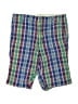 Gap Kids Plaid Blue Khaki Shorts Size 10 - photo 1