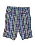 Gap Kids Plaid Blue Khaki Shorts Size 10 - photo 2