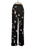 Alfani Floral Black Casual Pants Size S - photo 1