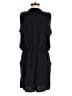 Express 100% Polyester Solid Black Romper Size S - photo 2