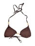 Unbranded Animal Print Brown Swimsuit Top Size S (estimated) - photo 2