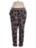 Any Body Print Gray Casual Pants Size 1X - photo 1