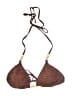 Unbranded Animal Print Brown Swimsuit Top Size S (estimated) - photo 1