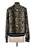 Saylor 100% Acrylic Animal Print Gold Jacket Size S - photo 2