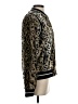 Saylor 100% Acrylic Animal Print Gold Jacket Size S - photo 4
